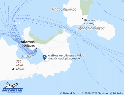 Carte MICHELIN Katsaronas - ViaMichelin