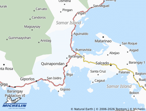 MICHELIN San Pedro map - ViaMichelin