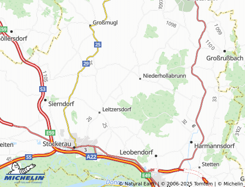 MICHELIN-Landkarte Haselbach - ViaMichelin