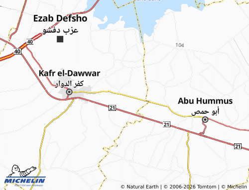 Mapa MICHELIN Ma'mal al-Rujaj - ViaMichelin