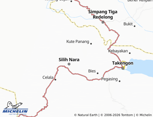 MICHELIN Arul Kumer Timur map - ViaMichelin