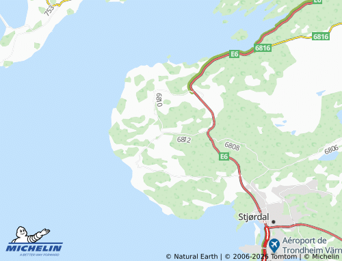 MICHELIN-Landkarte Skatval - ViaMichelin