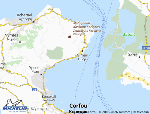 Mapa MICHELIN Katavolos - ViaMichelin