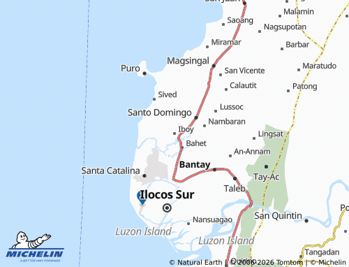 MICHELIN Iboy map - ViaMichelin