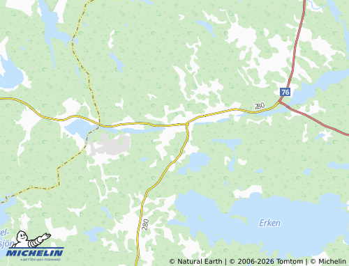 Mapa MICHELIN Bro - ViaMichelin