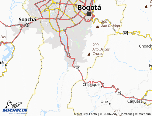 Carte MICHELIN La Esperanza Sur - ViaMichelin