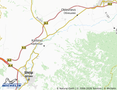 Mapa MICHELIN Argulica - ViaMichelin