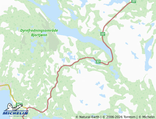 Mappa MICHELIN Lauvkullen - ViaMichelin