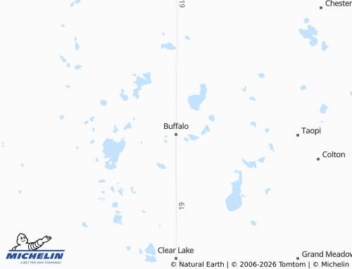Kaart MICHELIN Buffalo - ViaMichelin