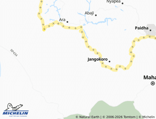 Mappa MICHELIN Tchombe - ViaMichelin