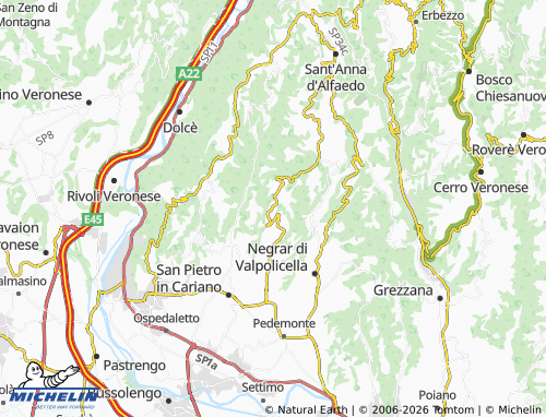 Mapa MICHELIN Pezza - ViaMichelin