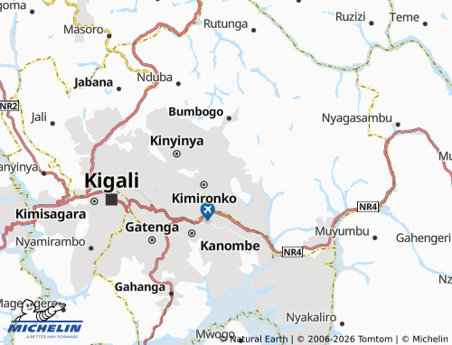 Mappa MICHELIN Kinyaga - ViaMichelin
