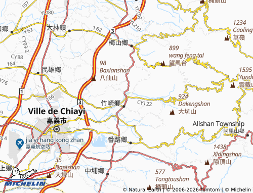 Mappa MICHELIN san kuai cuo - ViaMichelin