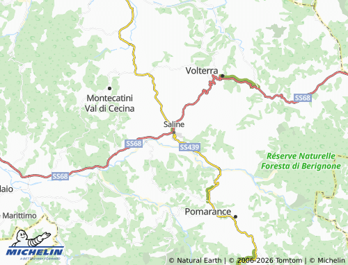 Mappa MICHELIN Saline - ViaMichelin