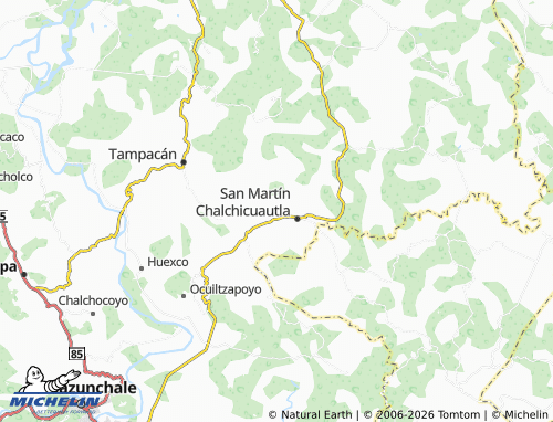MICHELIN Los Cues map - ViaMichelin