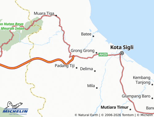 MICHELIN Buloh Gogo map - ViaMichelin