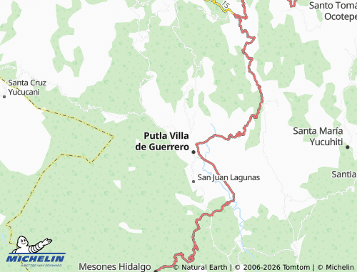 Mapa MICHELIN Juquilita - ViaMichelin