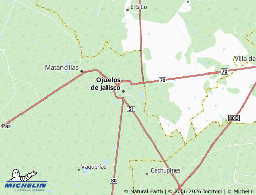 Mapa MICHELIN La Campesina - ViaMichelin