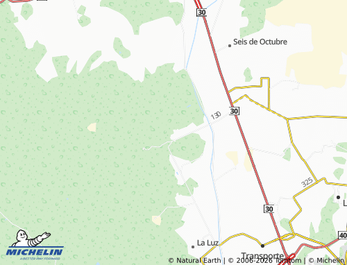MICHELIN El Volado map - ViaMichelin