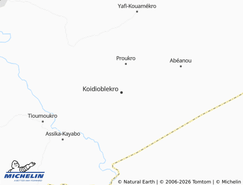 Mapa MICHELIN Koidioblekro - ViaMichelin