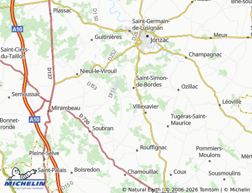 Mapa MICHELIN Les Ormeaux - ViaMichelin