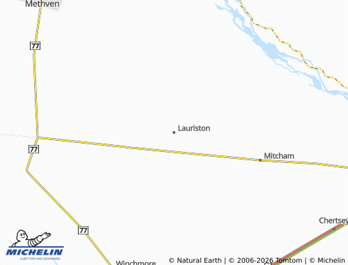 Mapa MICHELIN Lauriston - ViaMichelin