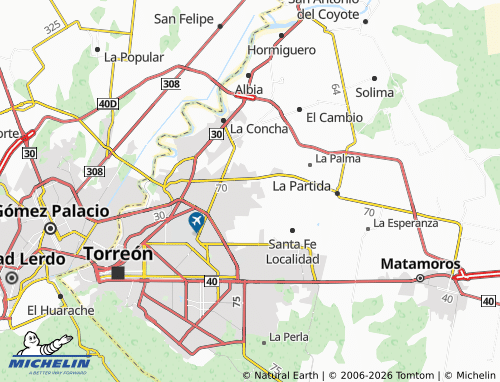 Carte MICHELIN Nueva La Paz - ViaMichelin