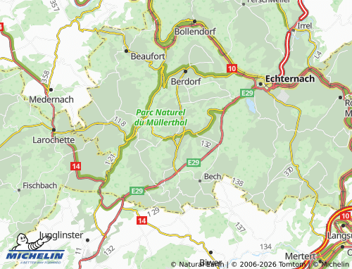 MICHELIN Consdorf map - ViaMichelin