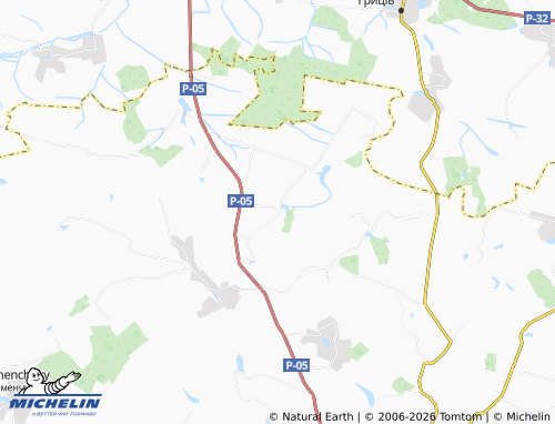 Carte MICHELIN Zelentsi - ViaMichelin