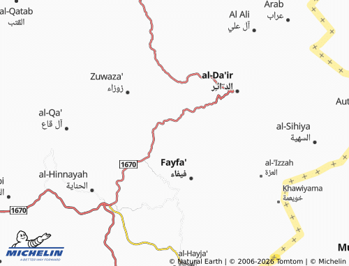 Mappa MICHELIN Misam - ViaMichelin