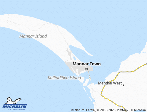 Mapa MICHELIN Tharapuram East - ViaMichelin