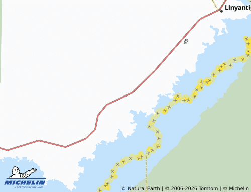 MICHELIN Maunga map - ViaMichelin
