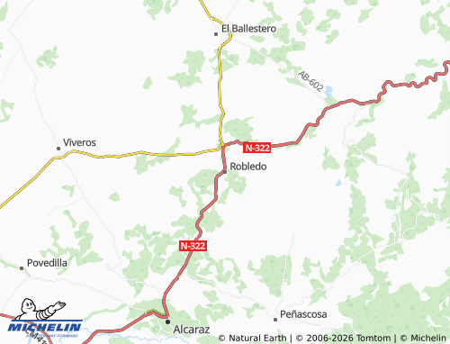 MICHELIN Robledo map - ViaMichelin