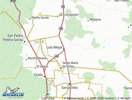 MICHELIN Campestre map - ViaMichelin