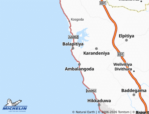 Carte MICHELIN Randombe North - ViaMichelin
