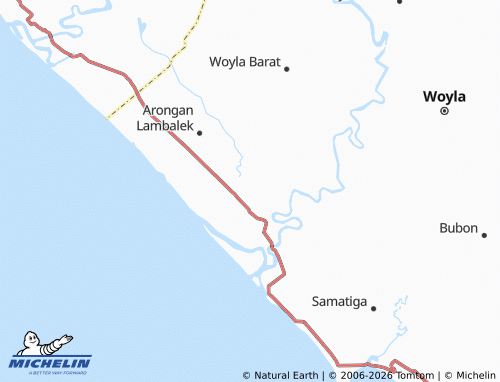 Mappa MICHELIN Cot Jurumudi - ViaMichelin