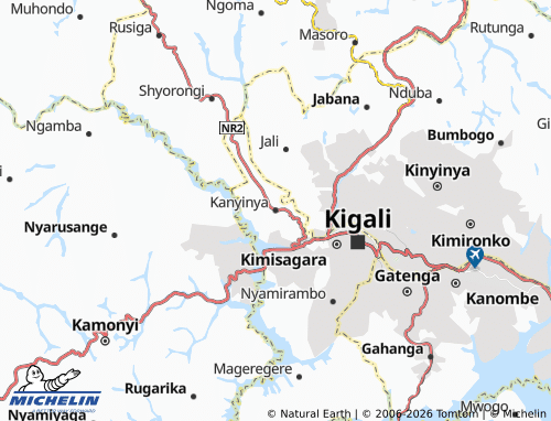 Mapa MICHELIN Kanyinya - ViaMichelin