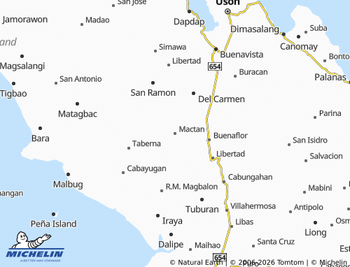 Mappa MICHELIN Mactan - ViaMichelin