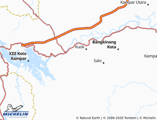 MICHELIN Pulau Terap map - ViaMichelin