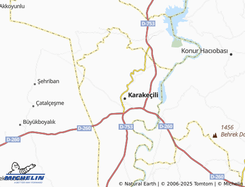MICHELIN-Landkarte Karşıyaka - ViaMichelin