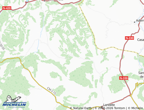 Carte MICHELIN Algarra - ViaMichelin