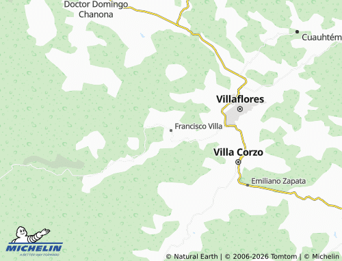 MICHELIN Francisco Villa map - ViaMichelin