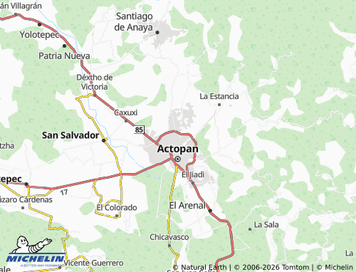 MICHELIN Niños Héroes map - ViaMichelin
