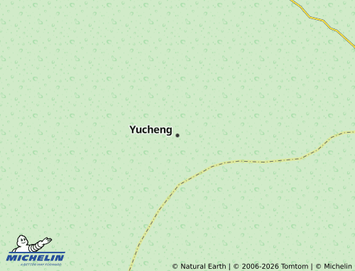 MICHELIN Yucheng map - ViaMichelin