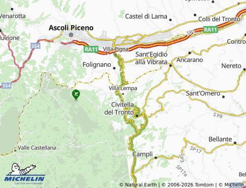 Mapa MICHELIN Villa Lempa - ViaMichelin