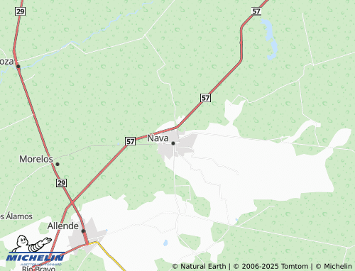 Mapa MICHELIN Misión San Andrés - ViaMichelin