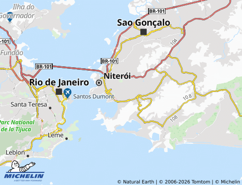 Mappa MICHELIN Santa Rosa - ViaMichelin