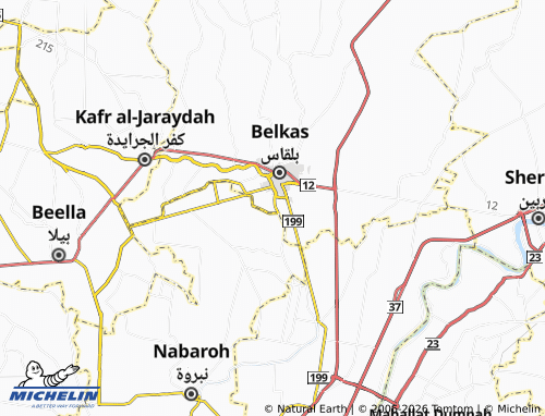 Mapa MICHELIN al-Khazindar - ViaMichelin