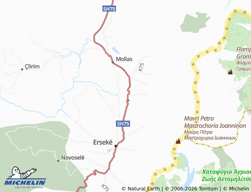 Mapa MICHELIN Selenicë - ViaMichelin