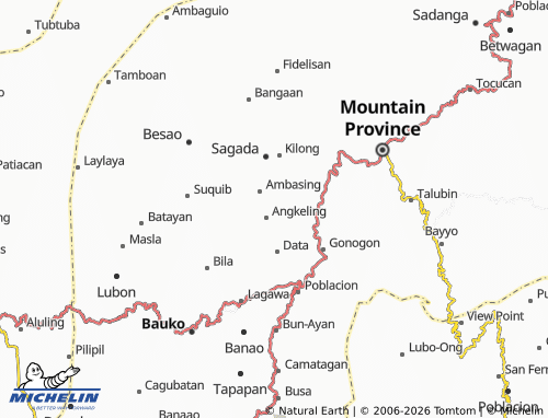 MICHELIN Suyo map - ViaMichelin